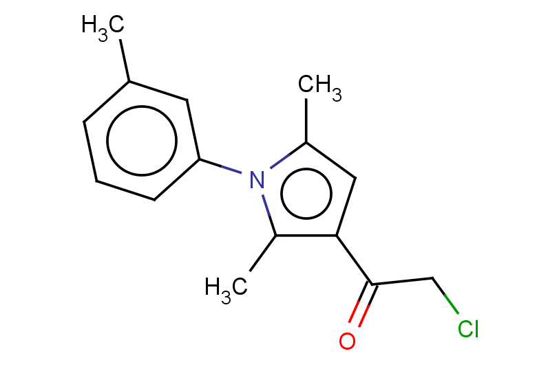 2-chloro-1-[2,5-dimethyl-1-(3-methylphenyl)-1H-pyrrol-3-yl]ethan-1-one