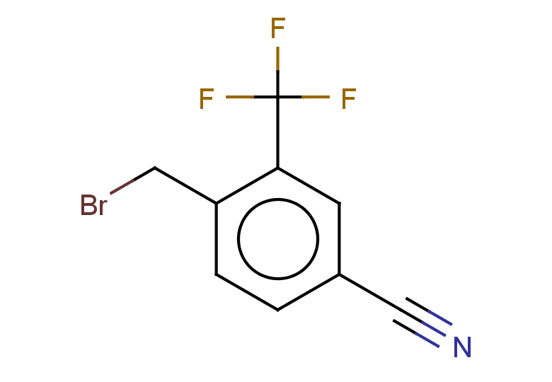 4-(bromomethyl)-3-(trifluoromethyl)benzonitrile