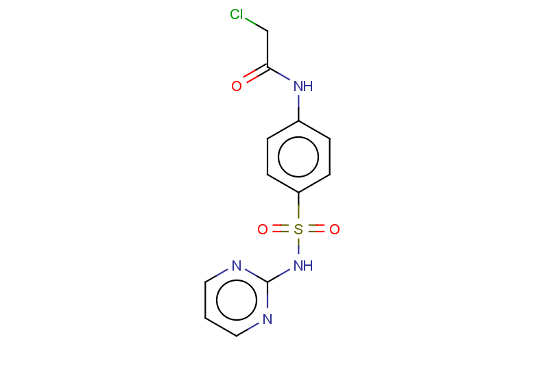 2-chloro-N-{4-[(pyrimidin-2-yl)sulfamoyl]phenyl}acetamide