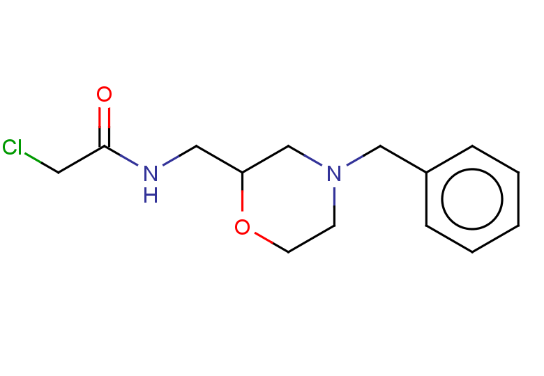 N-[(4-benzylmorpholin-2-yl)methyl]-2-chloroacetamide