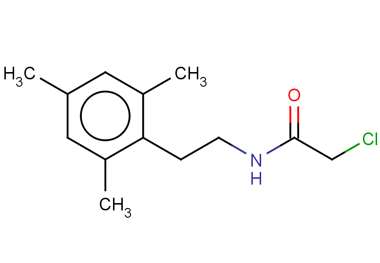 2-chloro-N-[2-(2,4,6-trimethylphenyl)ethyl]acetamide
