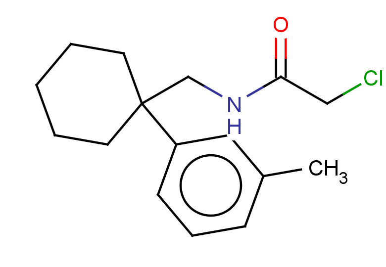 2-chloro-N-{[1-(3-methylphenyl)cyclohexyl]methyl}acetamide