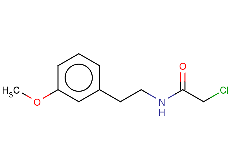 2-chloro-N-[2-(3-methoxyphenyl)ethyl]acetamide