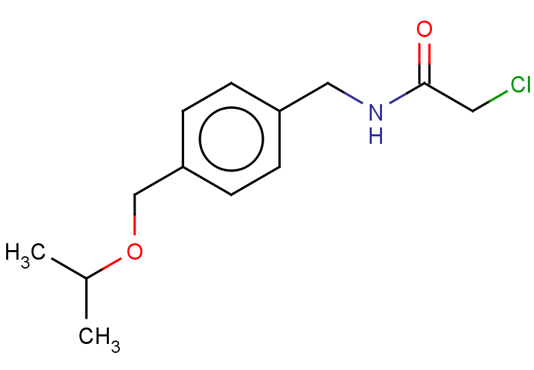 2-chloro-N-({4-[(propan-2-yloxy)methyl]phenyl}methyl)acetamide
