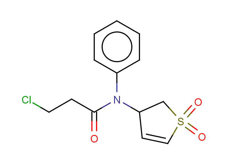 3-chloro-N-(1,1-dioxo-2,3-dihydro-1lambda6-thiophen-3-yl)-N-phenylpropanamide