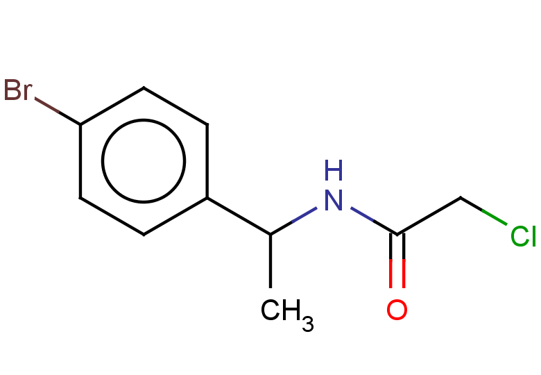 N-[1-(4-bromophenyl)ethyl]-2-chloroacetamide