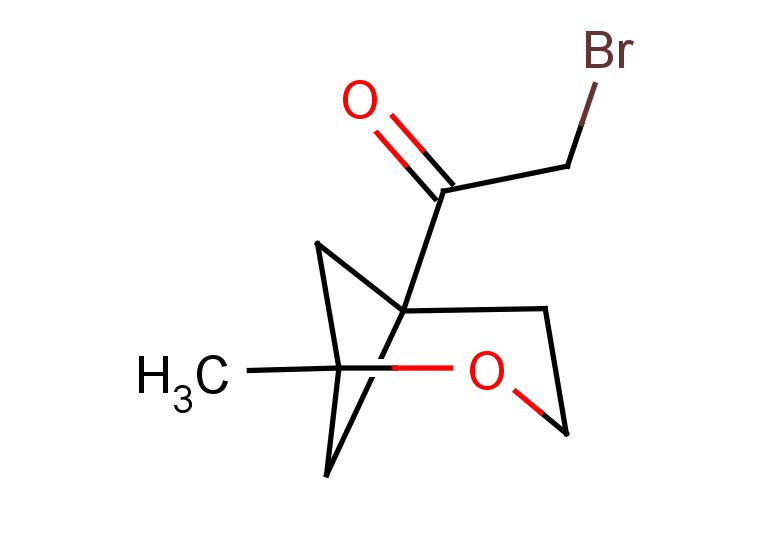 2-bromo-1-{1-methyl-2-oxabicyclo[3.1.1]heptan-5-yl}ethan-1-one