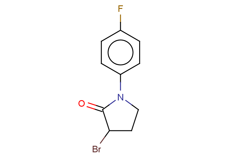 3-bromo-1-(4-fluorophenyl)pyrrolidin-2-one