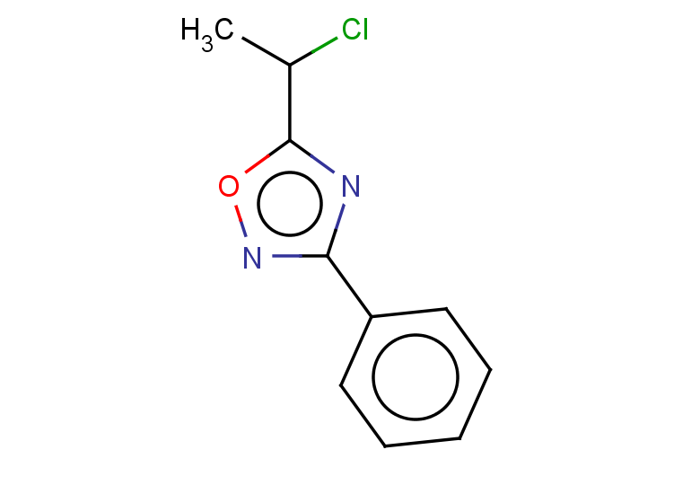 5-(1-chloroethyl)-3-phenyl-1,2,4-oxadiazole