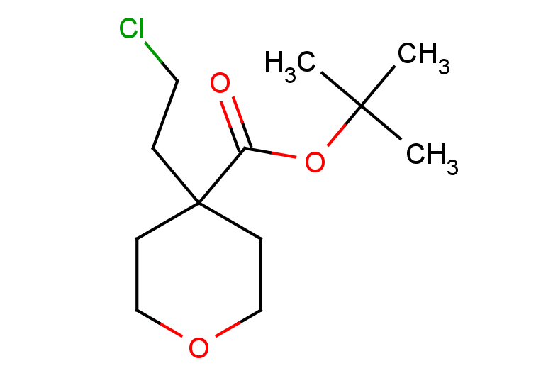 tert-butyl 4-(2-chloroethyl)oxane-4-carboxylate