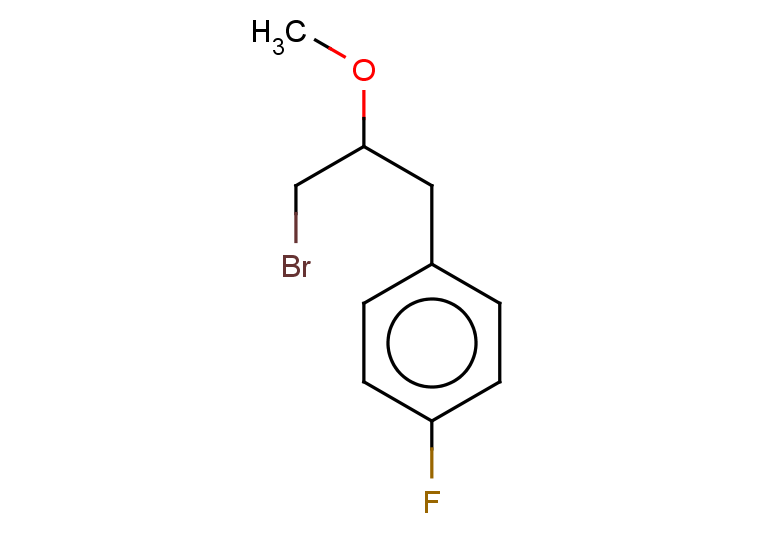1-(3-bromo-2-methoxypropyl)-4-fluorobenzene