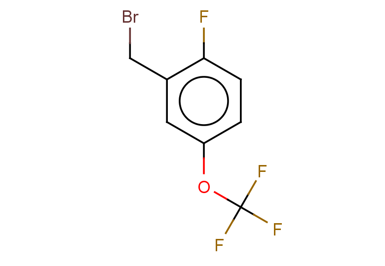 2-(bromomethyl)-1-fluoro-4-(trifluoromethoxy)benzene