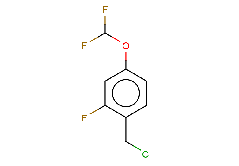 1-(chloromethyl)-4-(difluoromethoxy)-2-fluorobenzene