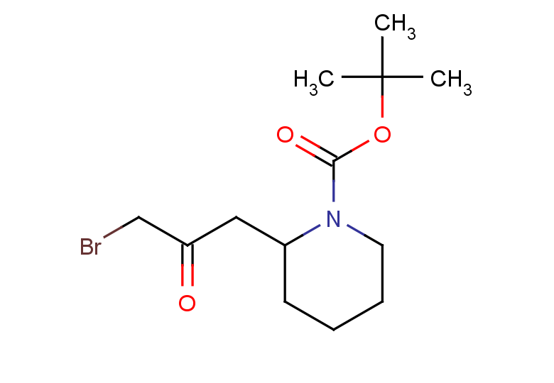 tert-butyl 2-(3-bromo-2-oxopropyl)piperidine-1-carboxylate