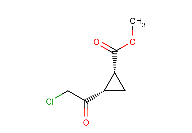 rac-methyl (1R,2S)-2-(2-chloroacetyl)cyclopropane-1-carboxylate, cis