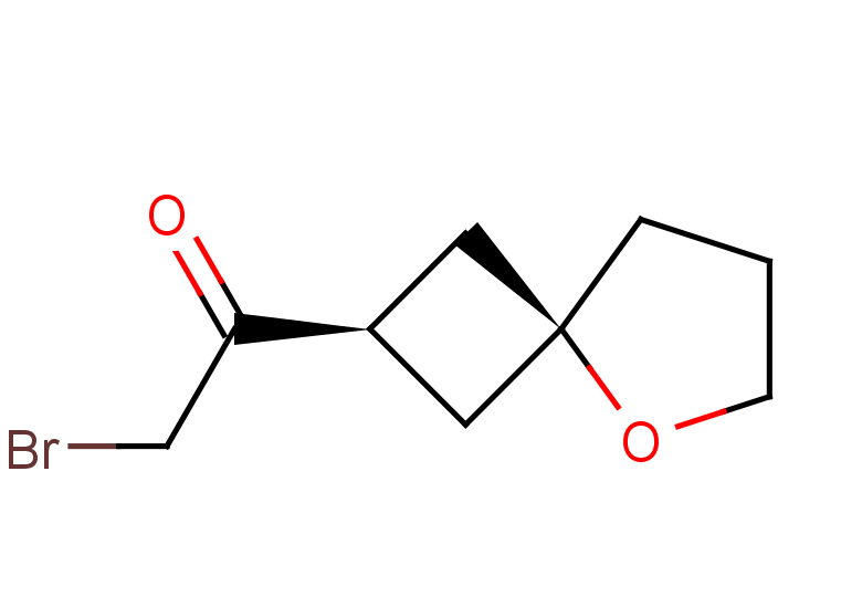 2-bromo-1-[(2r,4s)-5-oxaspiro[3.4]octan-2-yl]ethan-1-one, cis