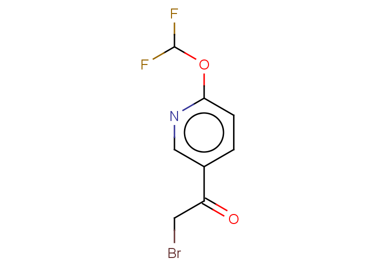 2-bromo-1-[6-(difluoromethoxy)pyridin-3-yl]ethan-1-one