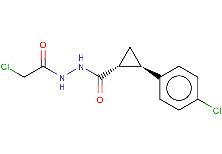 rac-(1R,2R)-N'-(2-chloroacetyl)-2-(4-chlorophenyl)cyclopropane-1-carbohydrazide