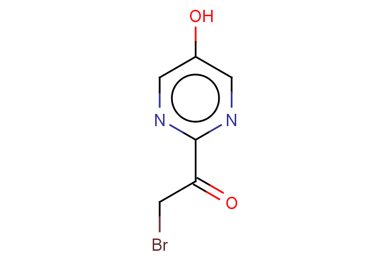 2-bromo-1-(5-hydroxypyrimidin-2-yl)ethan-1-one