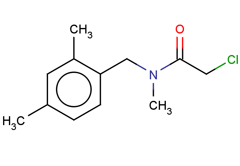 2-chloro-N-[(2,4-dimethylphenyl)methyl]-N-methylacetamide