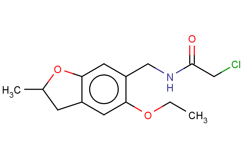 2-chloro-N-[(5-ethoxy-2-methyl-2,3-dihydro-1-benzofuran-6-yl)methyl]acetamide