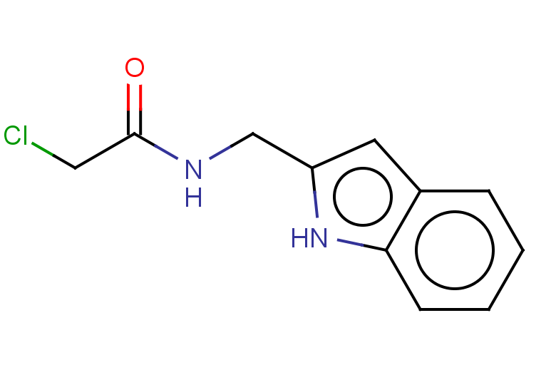 2-chloro-N-[(1H-indol-2-yl)methyl]acetamide