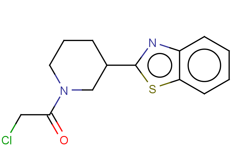 1-[3-(1,3-benzothiazol-2-yl)piperidin-1-yl]-2-chloroethan-1-one