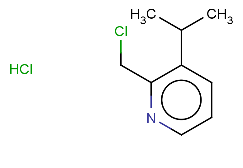 2-(chloromethyl)-3-(propan-2-yl)pyridine hydrochloride