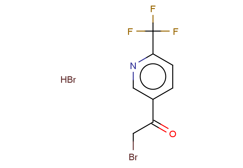 2-bromo-1-[6-(trifluoromethyl)pyridin-3-yl]ethan-1-one hydrobromide