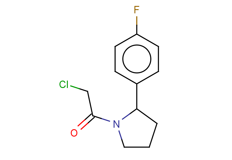 2-chloro-1-[2-(4-fluorophenyl)pyrrolidin-1-yl]ethan-1-one