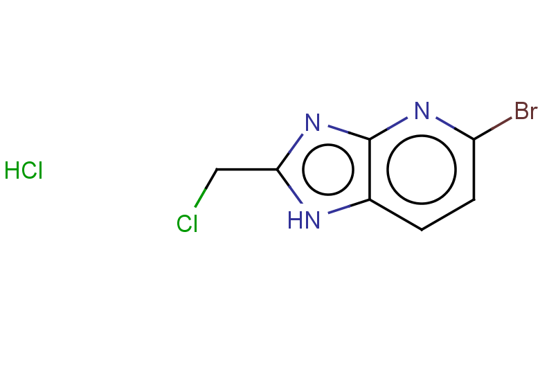 5-bromo-2-(chloromethyl)-1H-imidazo[4,5-b]pyridine hydrochloride