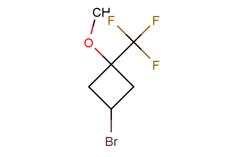 3-bromo-1-methoxy-1-(trifluoromethyl)cyclobutane