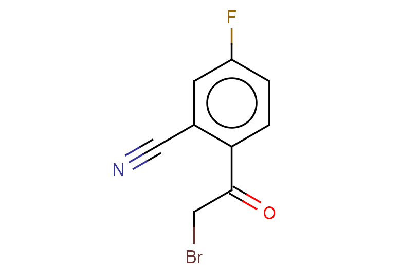 2-(2-bromoacetyl)-5-fluorobenzonitrile