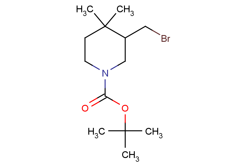 tert-butyl 3-(bromomethyl)-4,4-dimethylpiperidine-1-carboxylate