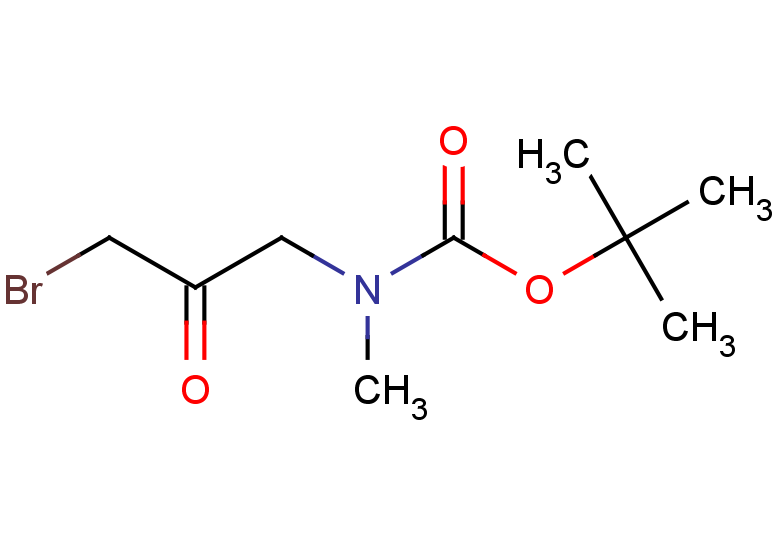 tert-butyl N-(3-bromo-2-oxopropyl)-N-methylcarbamate