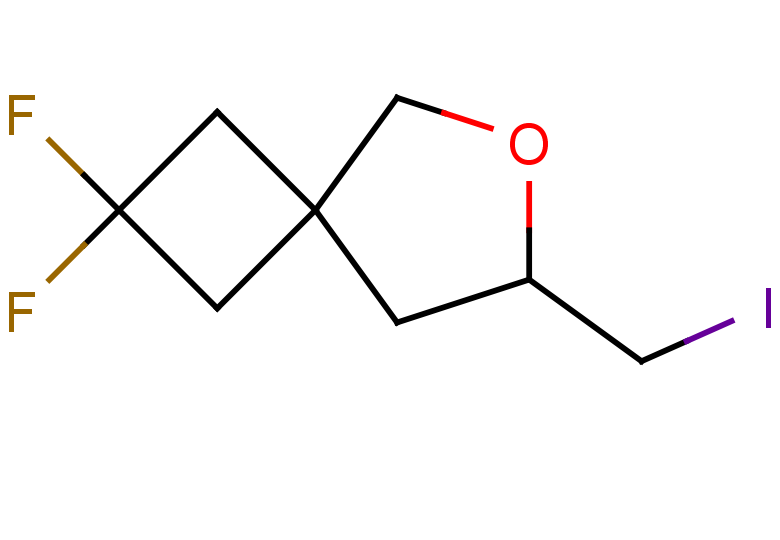 2,2-difluoro-7-(iodomethyl)-6-oxaspiro[3.4]octane