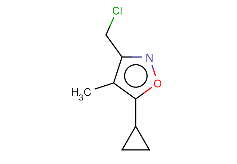 3-(chloromethyl)-5-cyclopropyl-4-methyl-1,2-oxazole