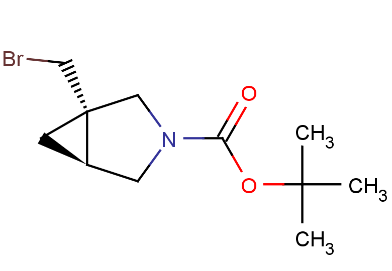 tert-butyl (1S,5S)-1-(bromomethyl)-3-azabicyclo[3.1.0]hexane-3-carboxylate