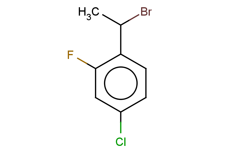 1-(1-bromoethyl)-4-chloro-2-fluorobenzene