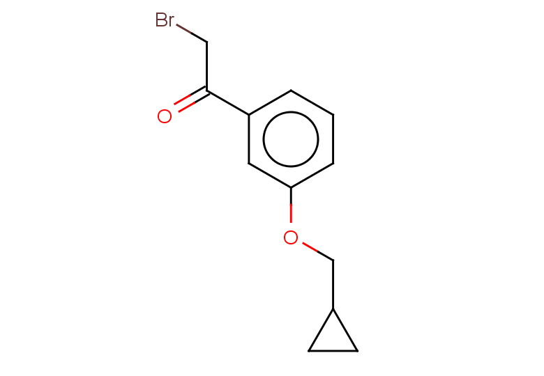 2-bromo-1-[3-(cyclopropylmethoxy)phenyl]ethan-1-one