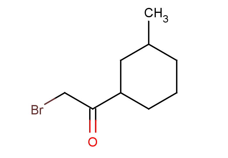 2-bromo-1-(3-methylcyclohexyl)ethan-1-one, Mixture of diastereomers