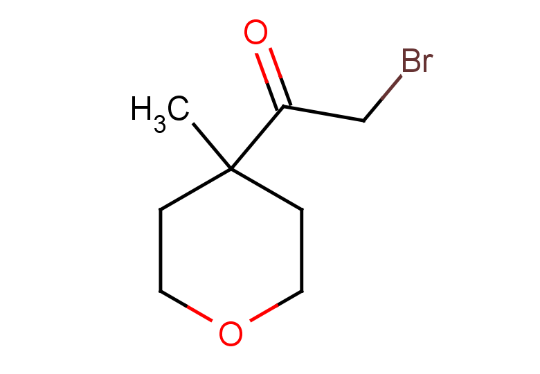 2-bromo-1-(4-methyloxan-4-yl)ethan-1-one