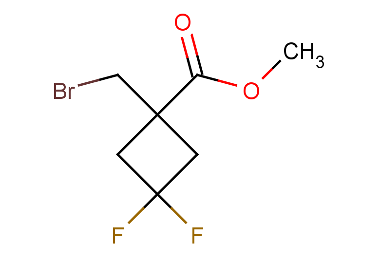 methyl 1-(bromomethyl)-3,3-difluorocyclobutane-1-carboxylate