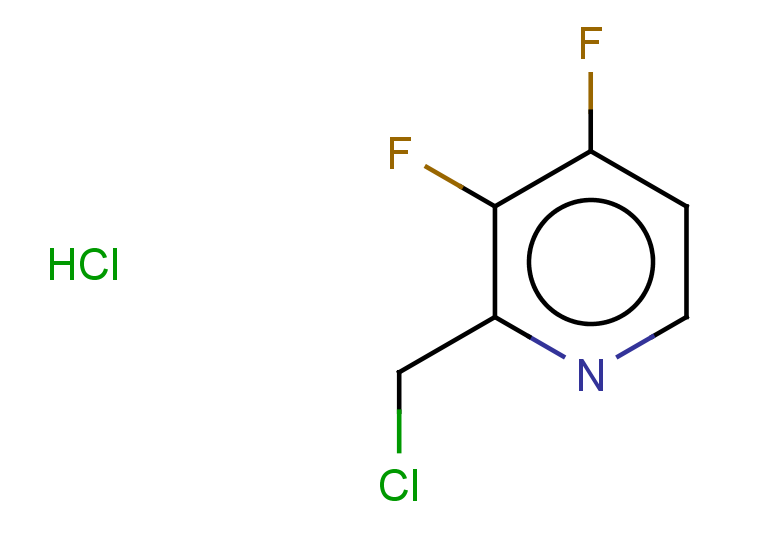 2-(chloromethyl)-3,4-difluoropyridine hydrochloride