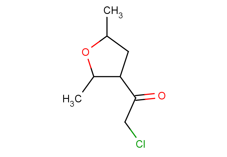 2-chloro-1-(2,5-dimethyloxolan-3-yl)ethan-1-one, Mixture of diastereomers