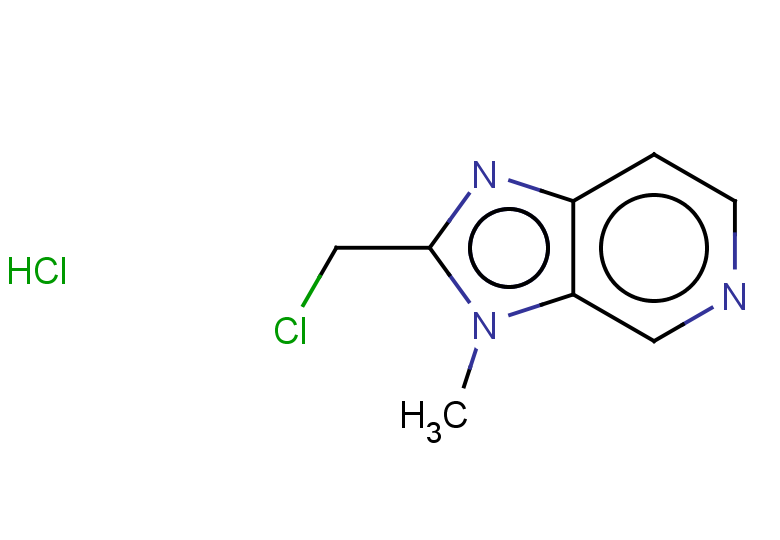 2-(chloromethyl)-3-methyl-3H-imidazo[4,5-c]pyridine hydrochloride