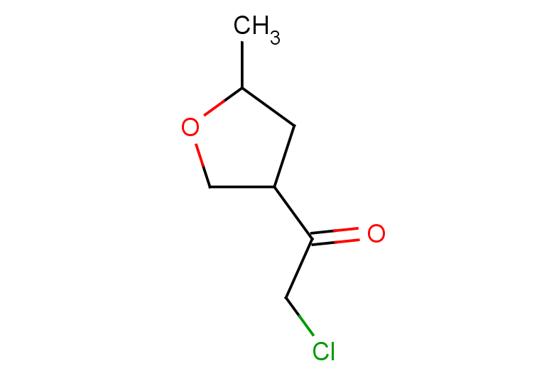 2-chloro-1-(5-methyloxolan-3-yl)ethan-1-one, Mixture of diastereomers