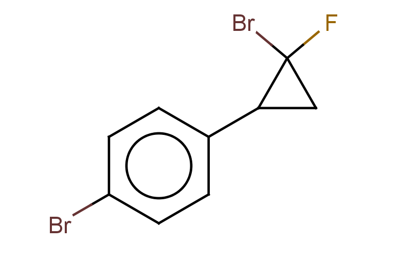 1-bromo-4-(2-bromo-2-fluorocyclopropyl)benzene, Mixture of diastereomers