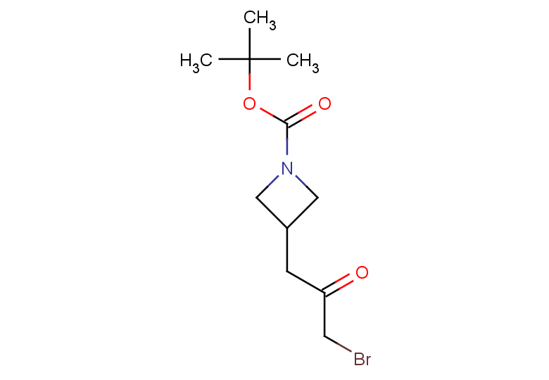 tert-butyl 3-(3-bromo-2-oxopropyl)azetidine-1-carboxylate