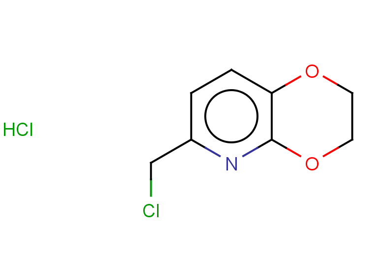 6-(chloromethyl)-2H,3H-[1,4]dioxino[2,3-b]pyridine hydrochloride